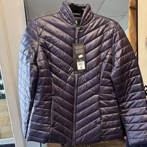 Skechers Navy Quilted Jacket